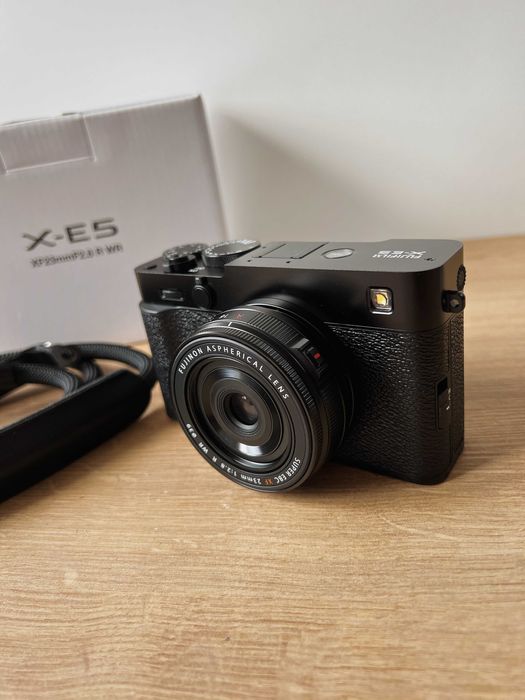 Aparat FUJIFILM X-E5 + Obiektyw XF23mm F2.8 WR/ Fuji XE5 NÓWKA