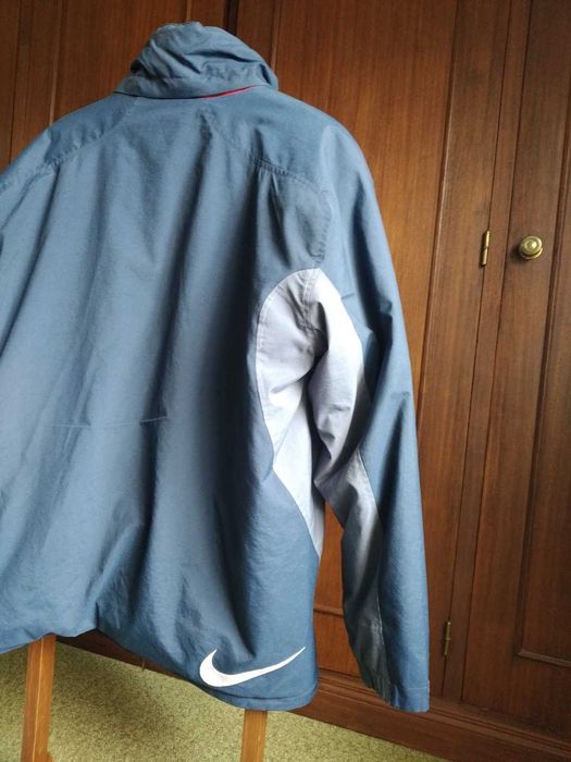 Casaco Unisexo Quente e Impermeável Azul - Nike - Tam. XL