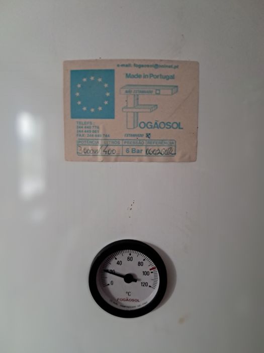 Cilindro de 400 litros, Fogãosol