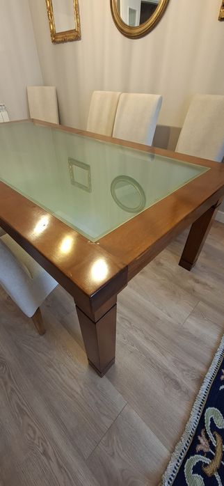 Mesa de jantar madeira maciça