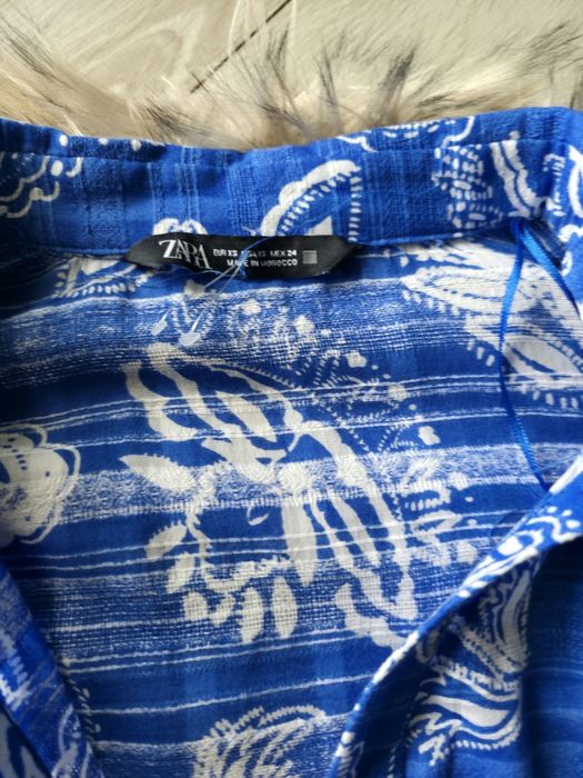 Niebieska sukienka Zara rozm. XS