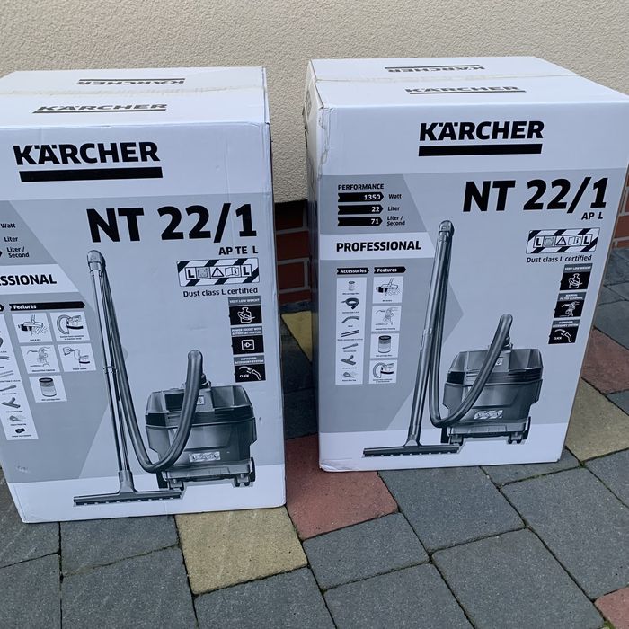 Karcher nt22/1 ap L  пылесос строительный ap te l пилосос karcher