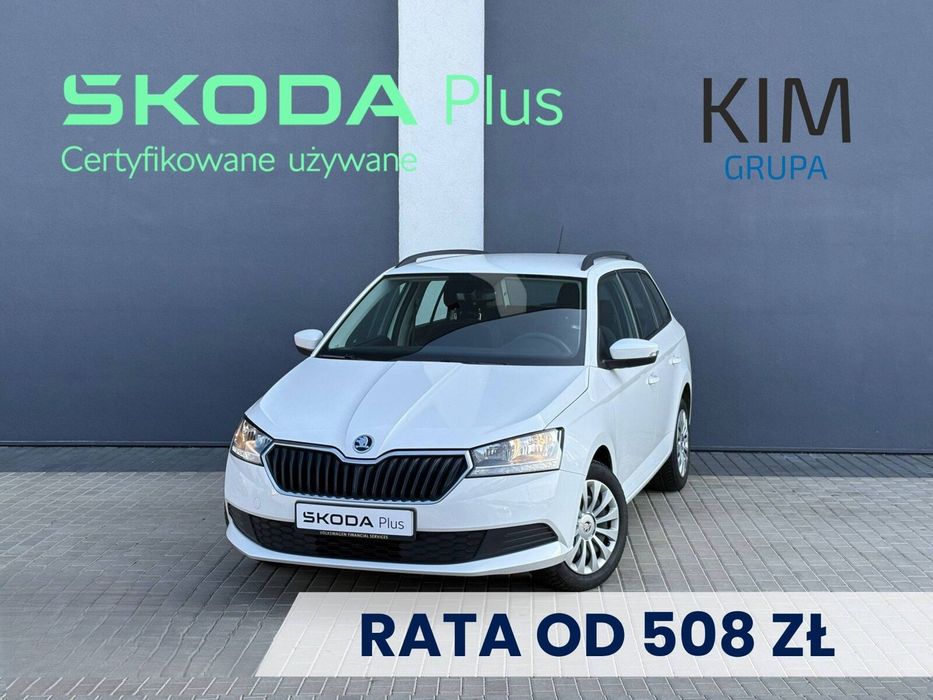 Skoda Fabia FV VAT Serwis ASO Bezwypadkowy Czujniki parkowania Gwarancja