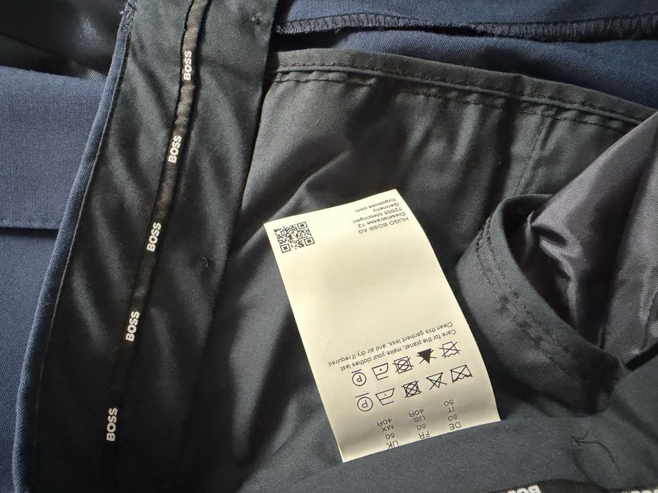 Meski garnitur Hugo Boss jak nowy komplet z koszula