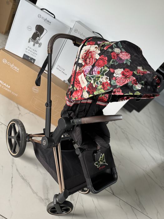 Wózek Cybex Priam 2.0 , jak nowy! Mega zestaw!