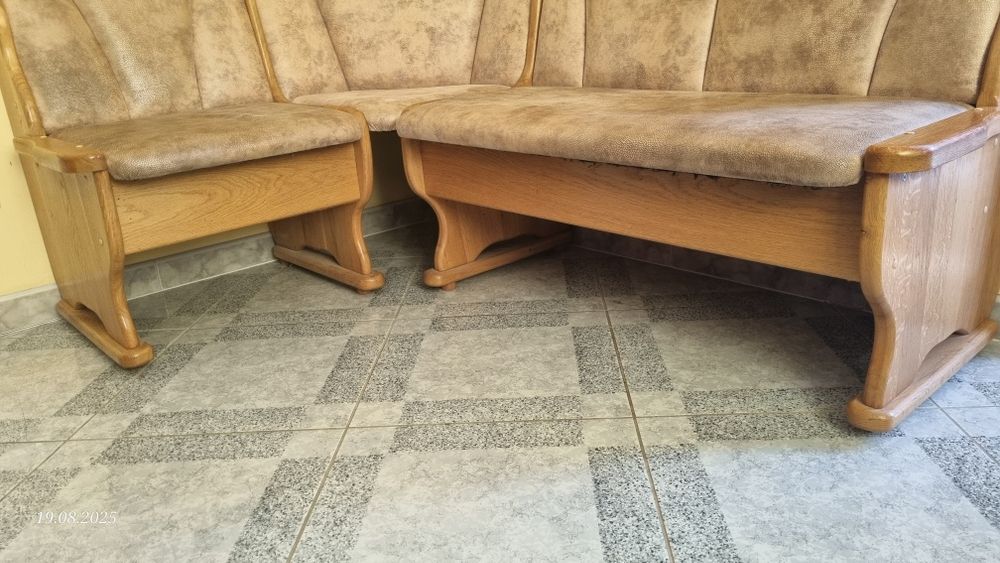 Куток кухонний з масива дуб