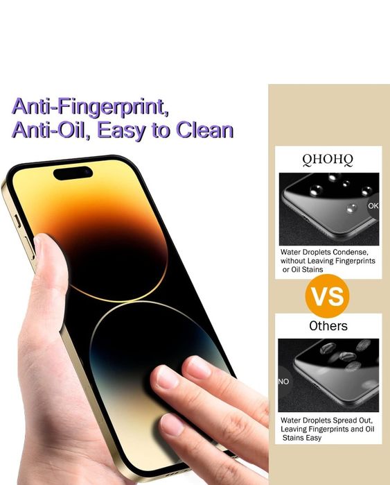 Qhohq 3 pak ochraniacz ekranu Samsung Galaxy A72 4g/5g