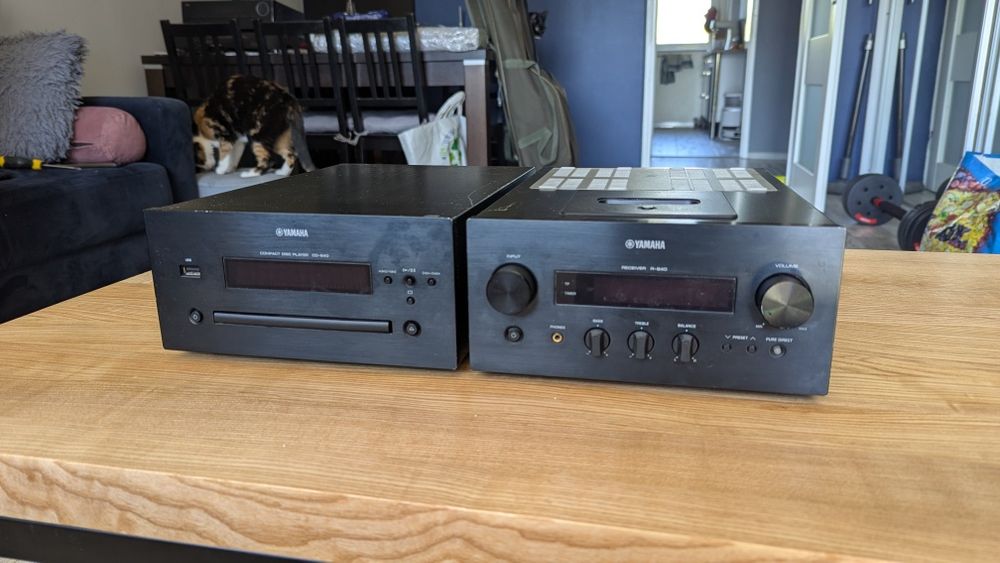 Yamaha Pianocraft R-840 // CD-640