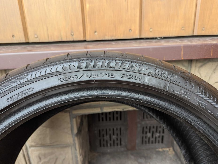 Uzywane letnie opony Goodyear Efficient Grip 225/40R18