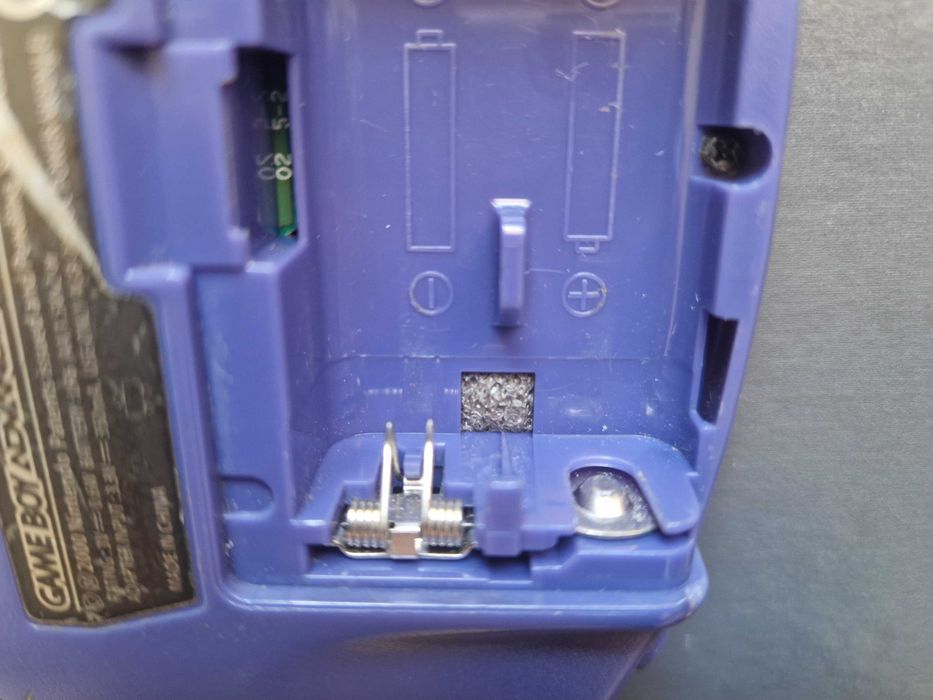 Gameboy Advance roxo