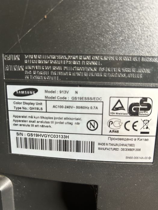 monitor LCD Samsung SyncMaster