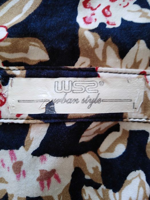 Blusa Padrão Floral WS2 Urban Style L