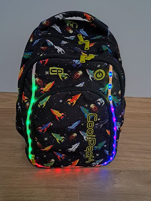 Plecak led coolpack świecący