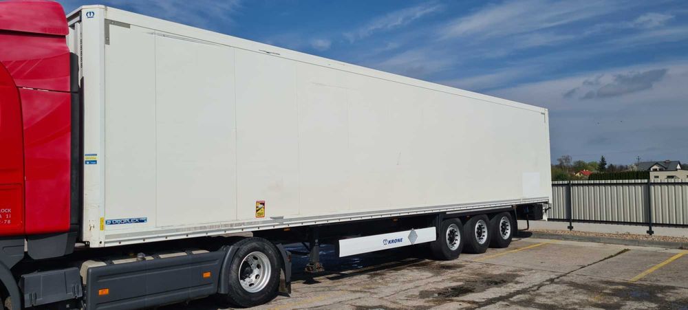 Krone Izoterma Doppelstock Sprowadzona ładna mały przebieg