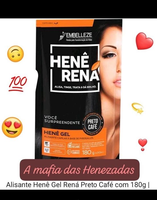 Henê rena  preto café