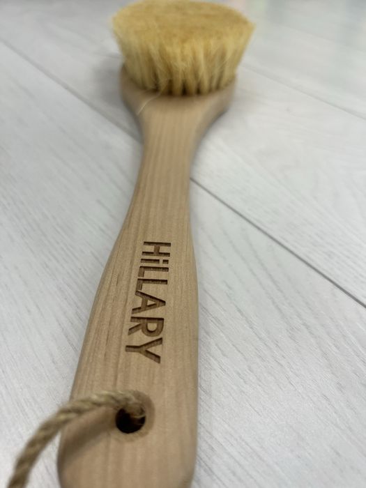 Антицелюлітна щітка Hillary для сухого масажу