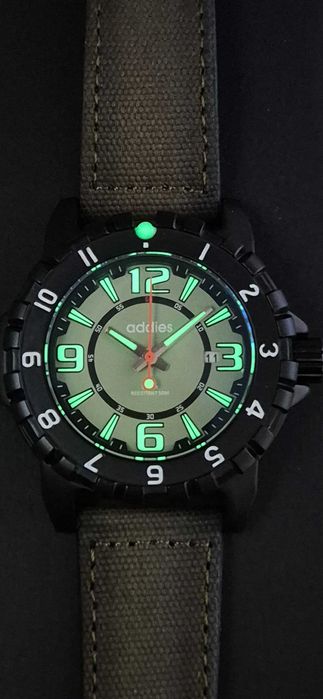 Zegarek taktyczny Addies MY-057 "Tank" (Miyota 2115)