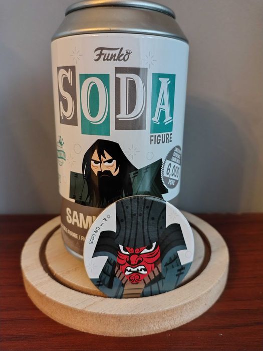 FUNKO (CHASE) Samurai Jack Armored Funko Pop! SODA Samurai Jack