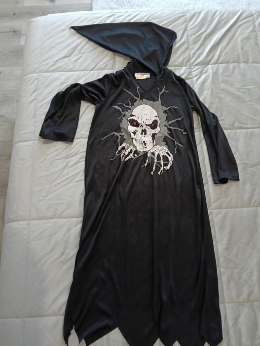 Fato de carnaval/Halloween morte