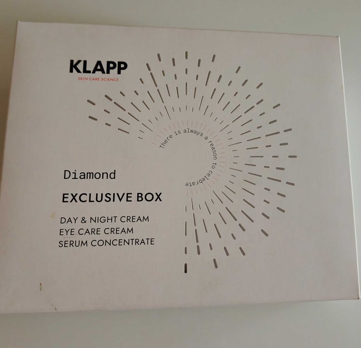 Zestaw ekskluzywnych kosmetyków firmy Klapp Diamond Exclusive Box