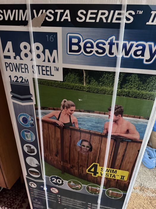 Basen Bestway Power Steel Swim Vista Series II.