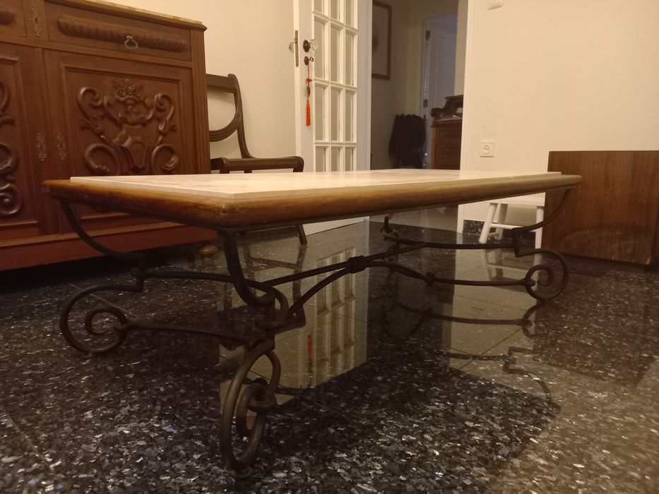 Mesa de Centro - Sala - Pedra Marmore