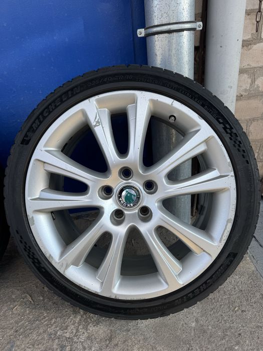 Диски ZENITH R18 RS з резиною Michelin Pilot Sport 5 в гарному стані