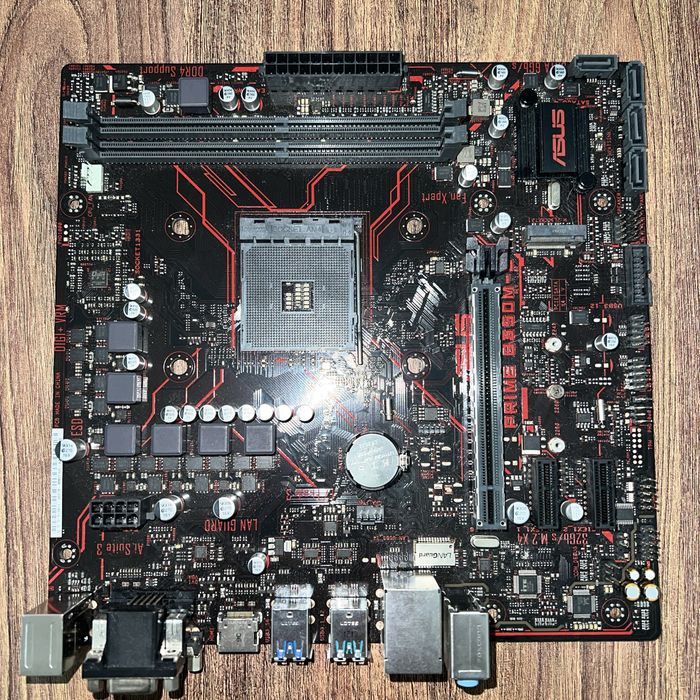 Материнська плата ASUS PRIME B350M-E