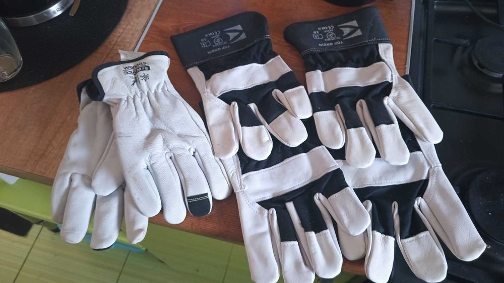 Rękawice robocze skóra naturalna