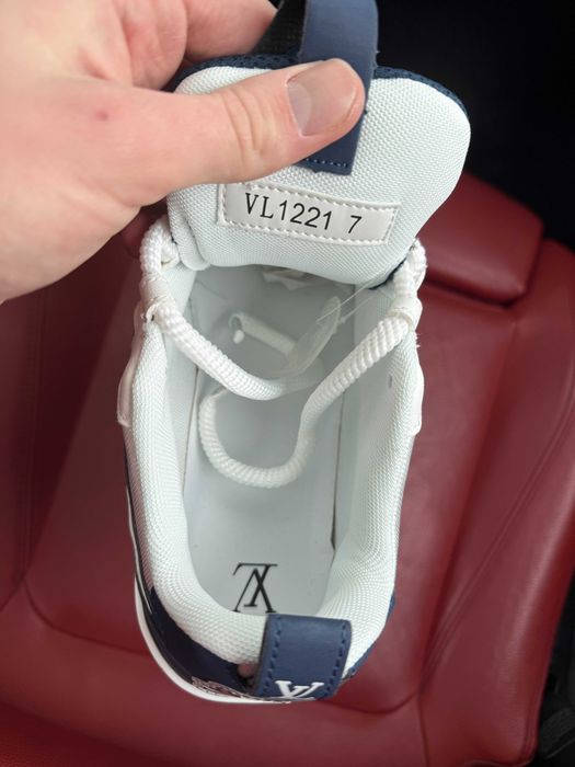 (ОПЛАТА ПІСЛЯ ОГЛЯДУ)Louis Vuitton Skate Blue White Луї Вітони Скейт