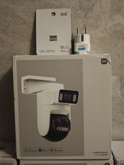 Xiaomi Smart Outdoor Camera 4 Pro CN  MJSXJ11HL SD card 128gb подарок