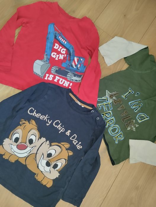 Bluzki bluzy chłopięce 92