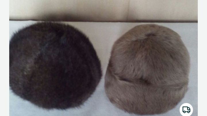 Головные уборы и воротники меховые.