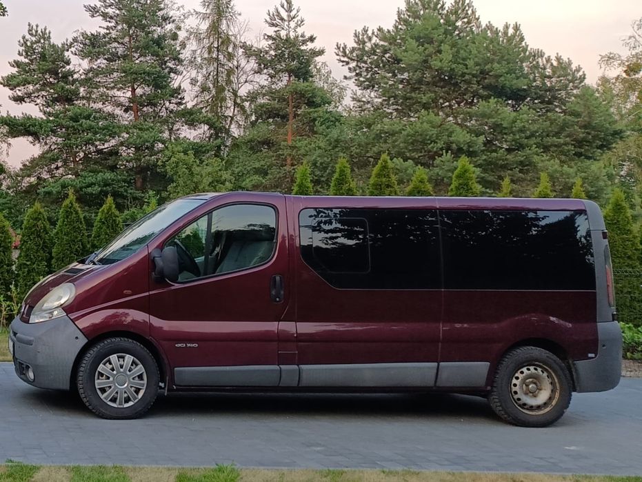 Transport bus 9-cio osobowy, przewóz osób, imprezy, przeprowadzki