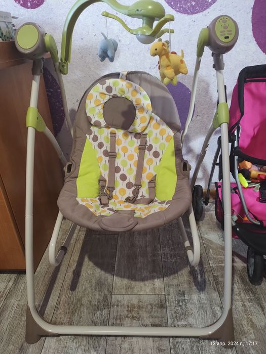 Продам колиску-гойдалку Carrello Nanny 3в1, ціна 1600