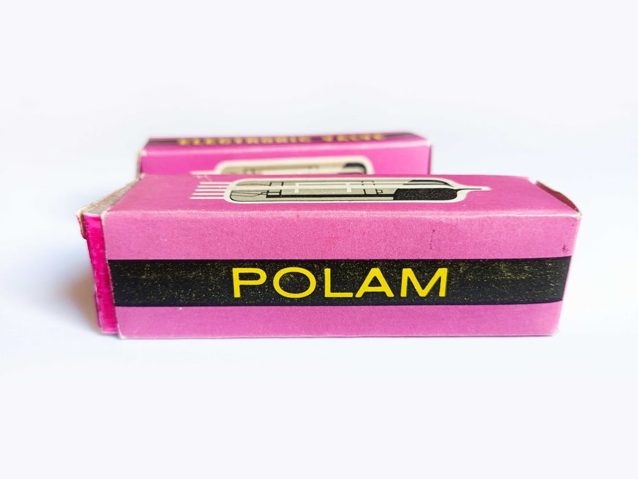 Lampy EL-84 POLAM dobrana para w pudełkach nowe ze starych zapasów