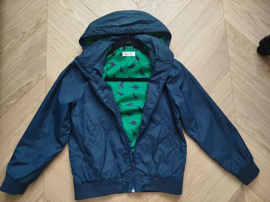 Kurtka chłopięca przejściowa H&M 134/140 BDB