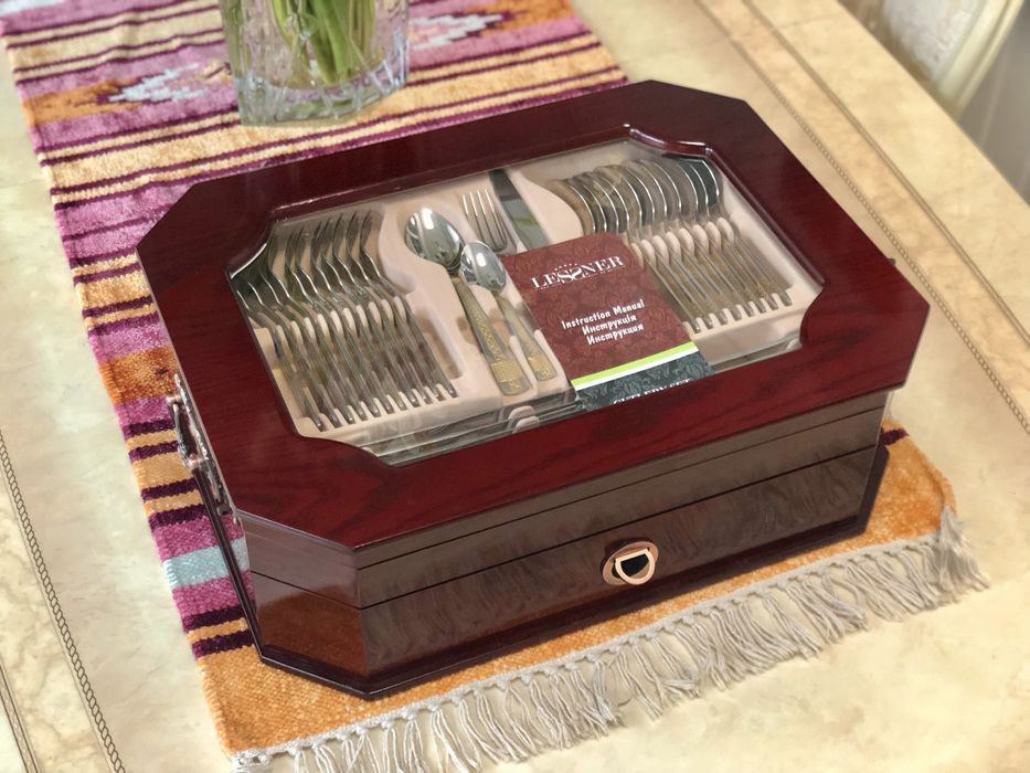Подарочный набор столовых приборов Lessner 72 предмета
