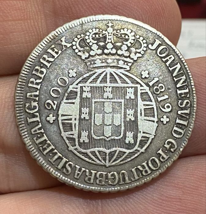 Coin 12 Vintens 240 Reis of D. JOAO VI - 1819