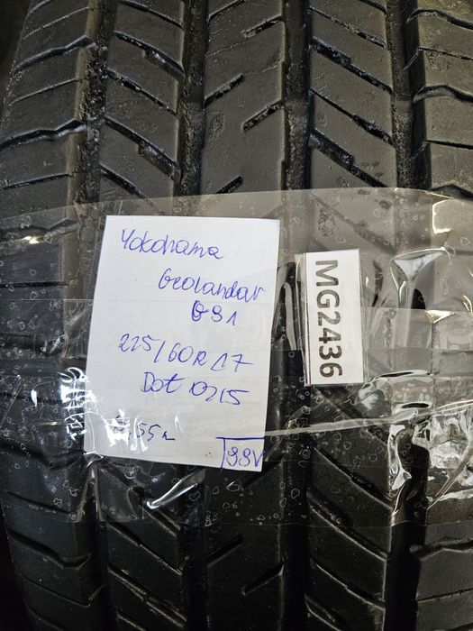 Yokohama 225/60 r17 Geolandar G91 /// 6,55mm!!! Wysyłka