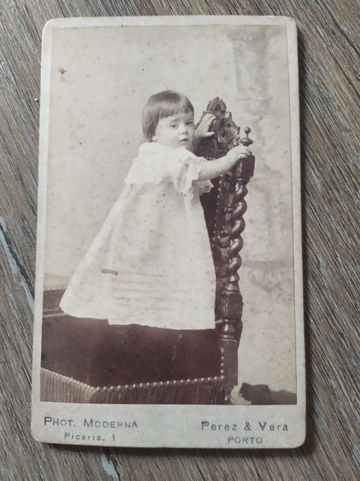 Fotos antigas em cartão