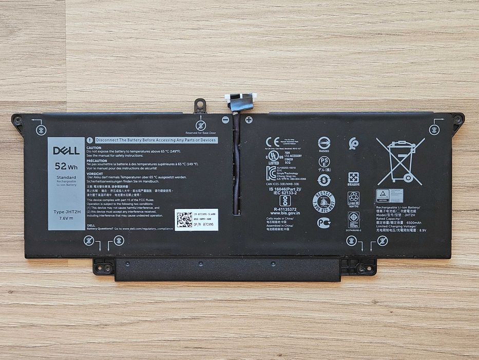 Laptop Dell Latitude 7410 z modułem LTE + zasilacz Dell 65W + torba Dell + dodatkowa bateria