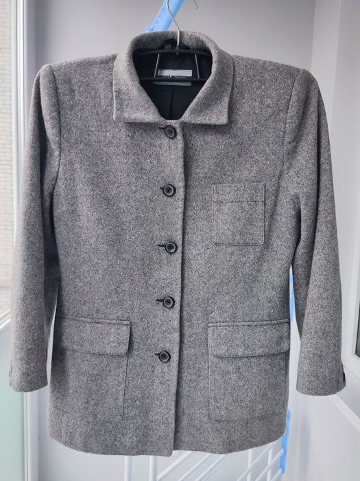 Стильний жакет (піджак) Vera Condotti, вільного крою, вовна з шовком,