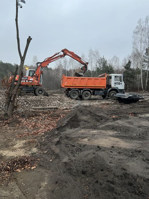 Kompleksowe roboty ziemne minikoparka 3t koparka wywrotka wykopy usług