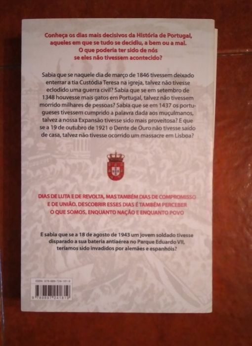 Livro "Os Dias mais Perigosos da Nossa História"