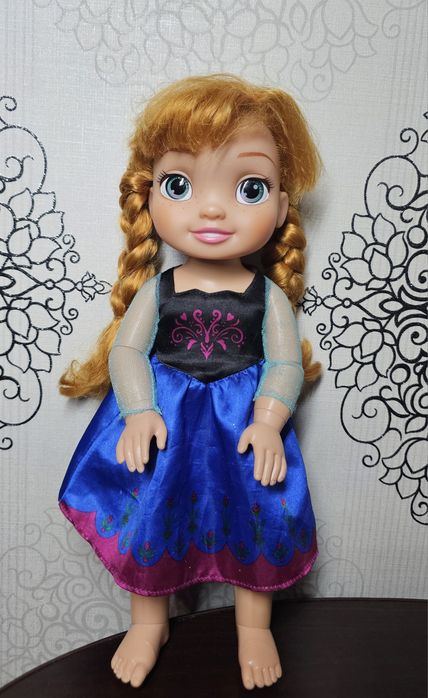 Шарнірна лялька Анна Холодне серце Disney Frozen Toddler (Jakks Pacific)