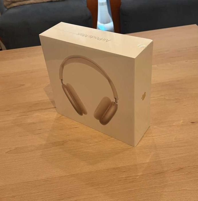 Słuchawki bezprzewodowe apple AirPods MAX - Starlight -NOWE