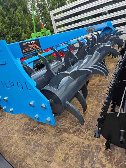 kolce- kolczatka - rolka - wał kolczasty do grubera wału agregatu NOWE