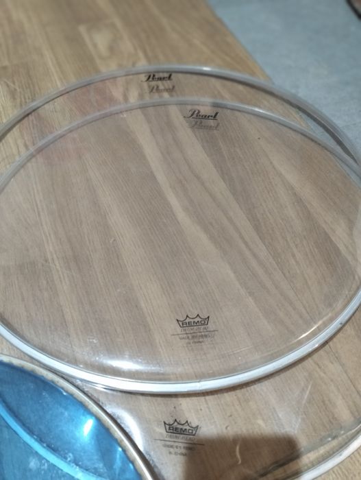 Peles de timbalão bateria