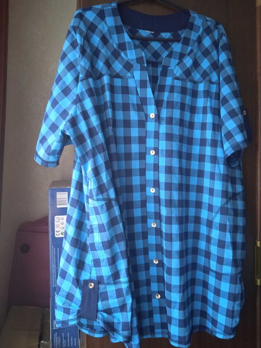 Дуже красива сорочка  льняна  р.62-66